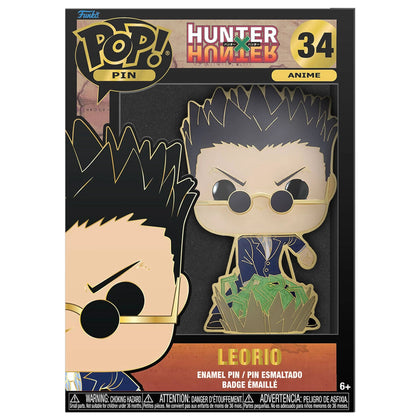 Funko Pop Pin Hunter x Hunter Leorio.