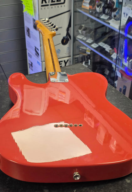 Fender Vintera 50's Telecaster Electric Guitar- fiesta red