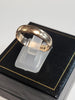 9ct Rose Gold Band Ring - Size U - 3.76g - Hallmarked