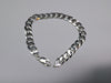 New Silver Curb Bracelet