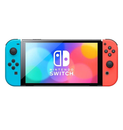 *New Years Sale!* Nintendo Switch OLED Model Neon Red/Blue & 1 Game