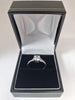 White Gold Ring 375 9ct 1.6G Size M