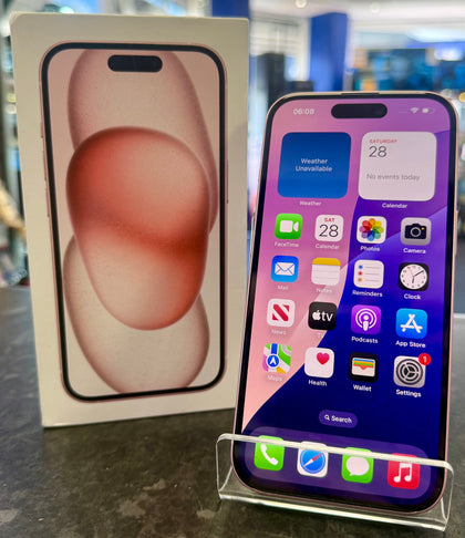 Apple iPhone 15 5G 128GB Unlocked Pink - Like New