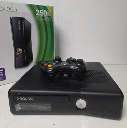 Xbox 360 250GB Slim Console & 3 Games