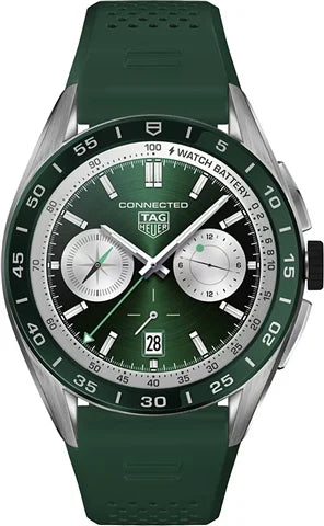 *SALE* TAG Heuer Connected Calibre E4  Smart Watch - Green