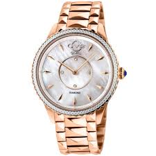 GV2 Women's Turin Diamond Swiss Quartz Watch