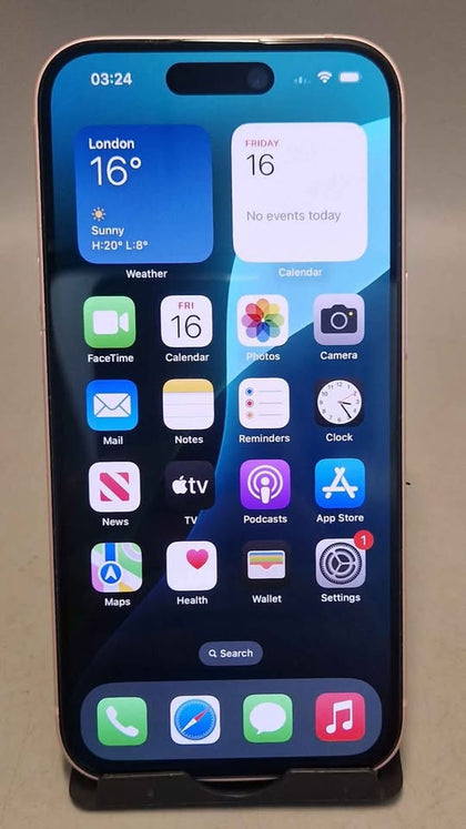 Apple iPhone 15 128GB Pink, Unlocked 100% BH