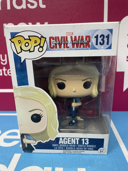 Captain America Civil War Agent 13 Funko Pop Vinyl.