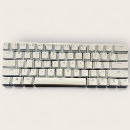 Razer Huntsman Mini White Mechanical Keyboard Used - Cleaned, No Box