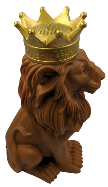 Wireless Bluetooth Speaker Lion Character Orange