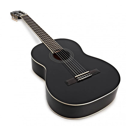 Gear4music Deluxe Black Classical Guitar