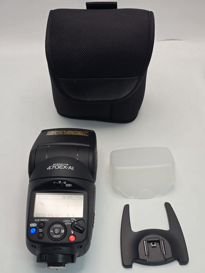 Canon Speedlite 470EX-AI Flash Gun - Black