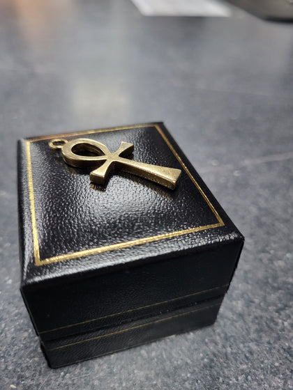 9ct Yellow Gold Ankh Pendant - 4.1g - Hallmarked