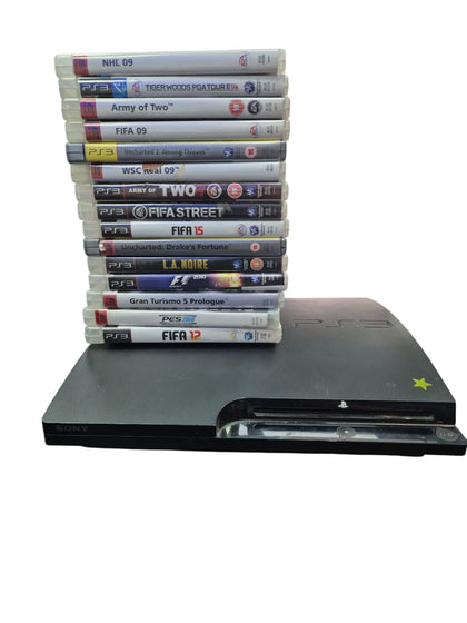 Sony Playstation 3 Slim 120GB Video Game Console - NO CONTROLLER