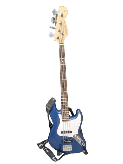 Harley Benton Electric Bass Guitar - Blue