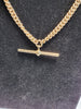 9ct Yellow Gold Albert T-Bar Chain - 16" - 28.50g