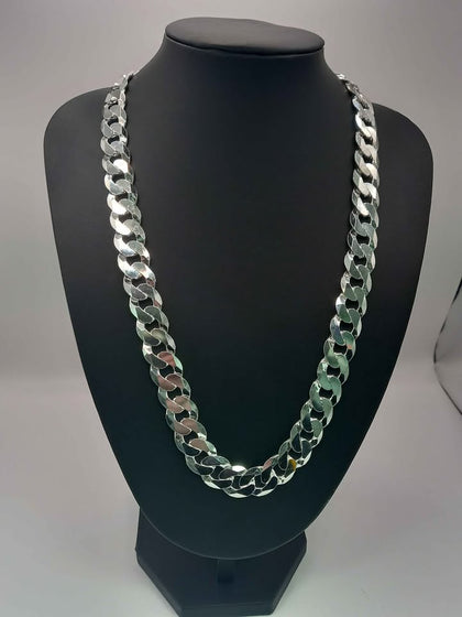 134G Silver Chain, 24