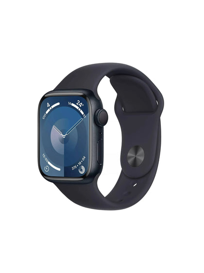 Apple Watch Series 9 - 45mm - GPS - Midnight Aluminium Case - Midnight Sport Band - M/L