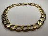 9ct Solid Gold Curb Bracelet 8.5-9”