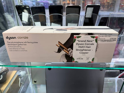 *Brand New* Dyson Corrale HS03 Hair Straightener - Copper