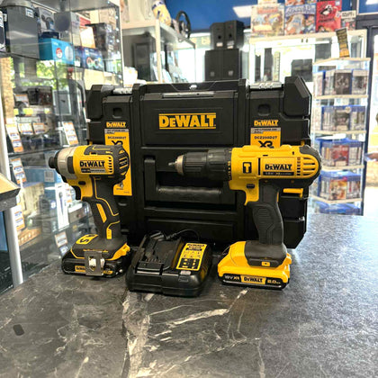 DeWalt DCZ298D2T XR 2 x 1.5 Li-ion Cordless Combi Drill & Impact Driver