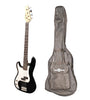Gear4Music Left-handed Electric Bass Guitar w/bag COLLECTION ONLY