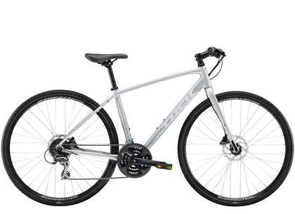 Trek FX 2 Disc Womens Hybrid Bike 2021 in Silver 15