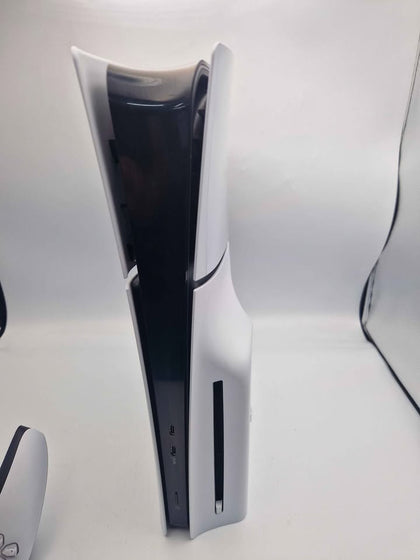 Sony PlayStation 5 Slim Disc Edition (PS5 Slim) 4K Gaming Console – 1TB SSD – White – Unboxed – Includes Controller