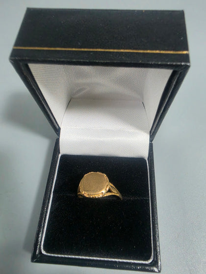9ct GOLD RING 375 1.7G Size L