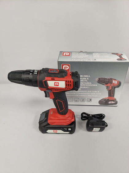 Combi Drill Cordless 18V 1.5Ah Li-Ion PCD18-2-Li Variable Speed Keyless Compact