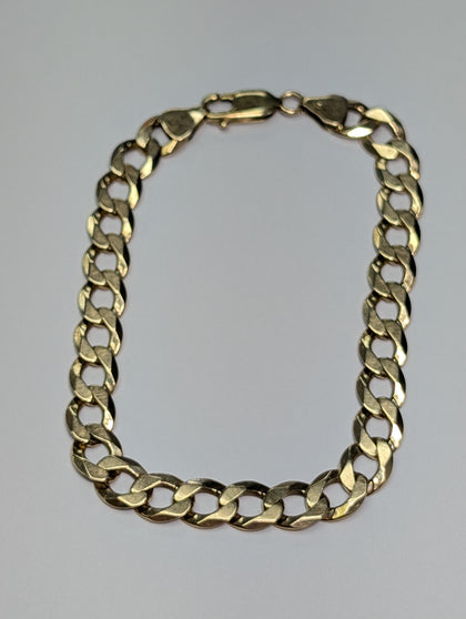 9CT Gold Curb Bracelet