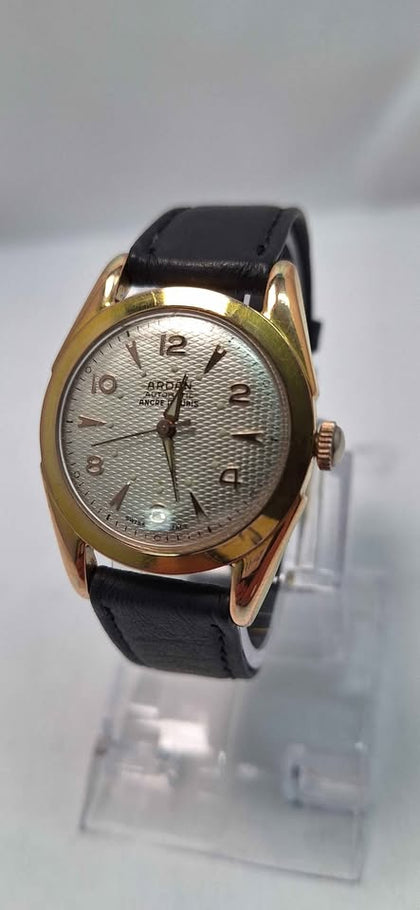 Ardan Manual Automatic Vintage Watch - Leather Strap - Unboxed