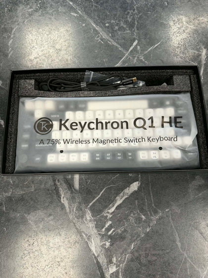 Keychron Q1 HE Nebula 75% Wireless Magnetic Switch Keyboard