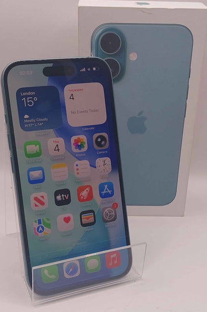 Apple iPhone 16 128GB Teal Edition Unlocked & Boxed 100% BTH