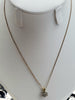 18ct Diamond Pendant with 9ct chain LEYLAND