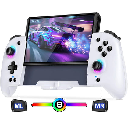 Nintendo Switch OLED with linyuvo joycons