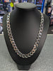 BRAND NEW HEAVY SILVER CURB CHAIN