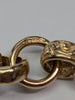 9ct Gold Butterfly Baby Patterned Belcher Bracelet