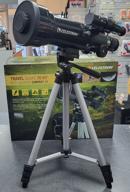 Celestron Travel Scope 70 with Accessories - Boxed