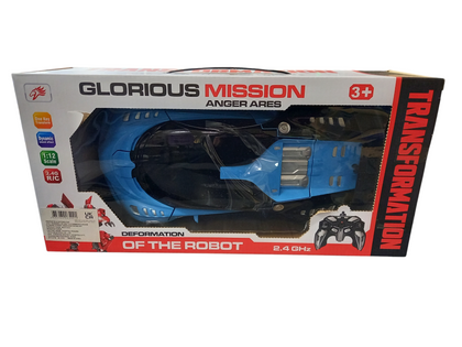 Glorious Mission Anger Ares Transformation Rc Robot Toy