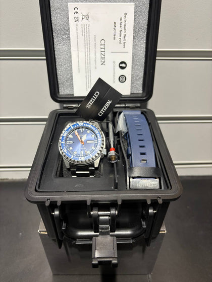 Citizen Men's Automatic Sports Diver Blue Watch NH8381-63L