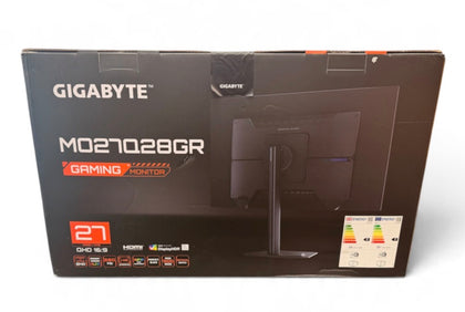 Gigabyte MO27Q28GR, a 27-inch glossy W-OLED gaming monitor