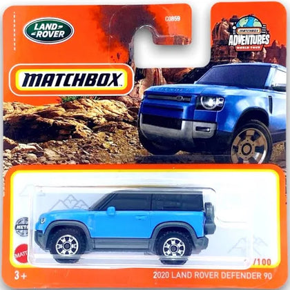 Matchbox 2020 Land Rover Defender 90 (Blue) HFR57.