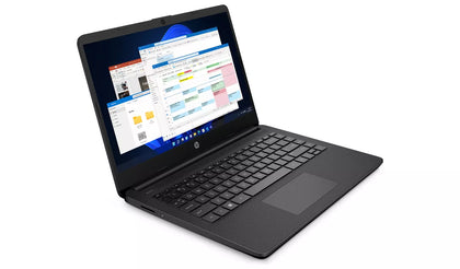 HP Stream 14s-dq0034na 14in Celeron 4GB 128GB Laptop - Black