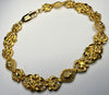 22ct Gold Patterned 7.5” Bracelet