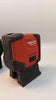Hilti PM 2-PE 6V Cordless Red VERTICAL Point Laser - Red - With Soft Case