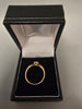 9CT Gold Ring With Star Stone 1.7G Size O