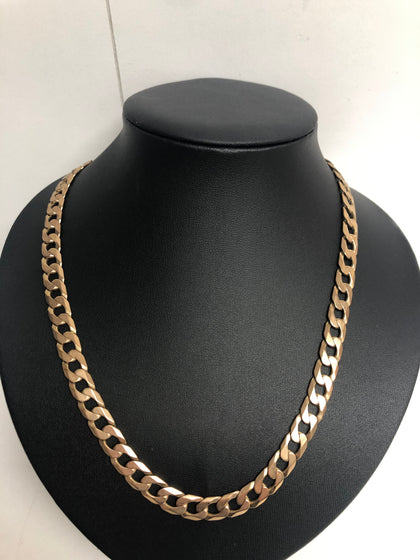 9ct Curb Necklace 21