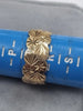 9ct Gold Patterned Ring Size Q