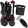 Falcon Auto Folding Mobility Scooter with Remote Control and Lithium Battery - Green Power (10 Miles - Lithium Battery) **Collection Only**